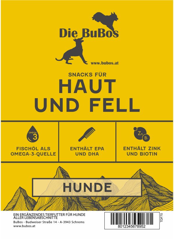 Snacks für Haut und Fell