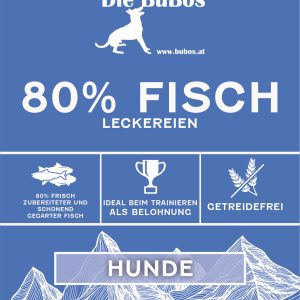 80/20 Leckerei - Getreidefrei 80% Fisch Leckereien