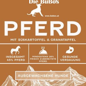 Pferd mit Süßkartoffeln & Granatapfel