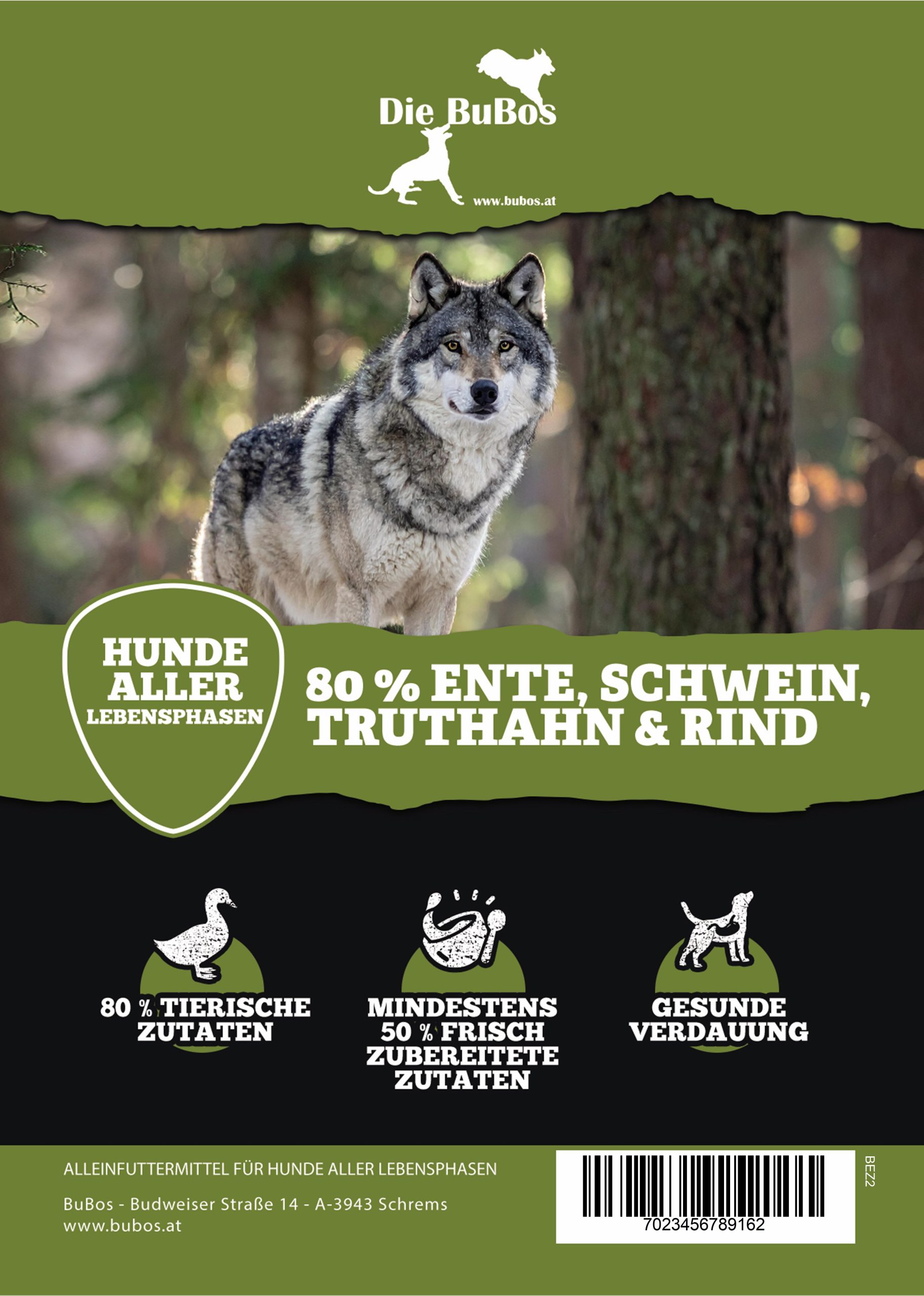 Wilderness80 - 80% Ente, Schwein, Truthahn & Rind