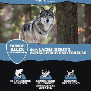 Wilderness80 - 80 % Lachs, Hering, Schellfisch & Forelle